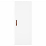 Highboard White 34.5x34x180 cm Engineered Wood 3198825