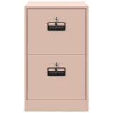 File Cabinet Pink 45.5 x 42 x 74.5 cm Cold-Rolled Steel 891611