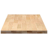 Kitchen Worktop 140x63.5x4 cm Solid Wood Oak Rectangular 4009006