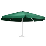 ZNTS Replacement Fabric for Outdoor Parasol Green 600 cm 312547