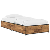 Bed Frame Old Wood 80 x 200 cm Engineered Wood 8009139