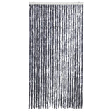 Insect Curtain Silver 100x220 cm Chenille 284287