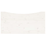 Desk Top White 100x60x2.5 cm Solid Wood Pine 824441