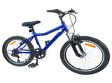 Kids Bike 24'' 6-Speed for 8-12 Years Old Dark Blue 42009571