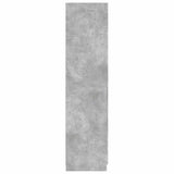 Wardrobe Concrete Grey 90x52x200 cm Engineered Wood 800634