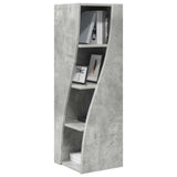 Corner Cabinet Concrete Grey 32x32x102cm Engineered Wood 889858