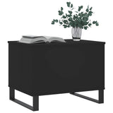 Coffee Table Black 60x44.5x45 cm Engineered Wood 830957