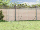 Outdoor Dog Kennel Silver 6x10x2 m Galvanised Steel 3190461