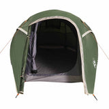 Camping Tent Tunnel 2-Person Green Waterproof 94604