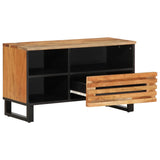 TV Cabinet 80x34x46 cm Solid Wood Acacia 377520