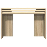 Nesting Tables 3 pcs Sonoma Oak Engineered Wood 858535