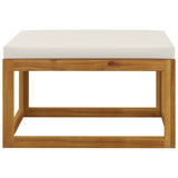 3 Piece Garden Lounge Set with Cushions Solid Wood Acacia 318554