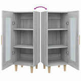 Sideboard Grey Sonoma 34.5x34x90 cm Engineered Wood 817427