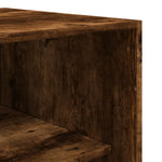 Wardrobe Smoked Oak 100x50x200 cm Engineered Wood 3307805