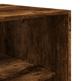 Wardrobe Smoked Oak 100x50x200 cm Engineered Wood 3307805