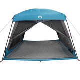 Family Tent Cabin 6-Person Blue Waterproof 4009567