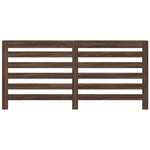 ZNTS Radiator Cover Brown Oak 175x20x82 cm Engineered Wood 852714