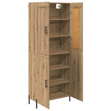 Highboard 2 pcs Artisan Oak Engineered Wood 3415894