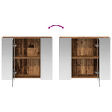 Bathroom Mirror Cabinet Old Wood 60 x 14.5 x 50 cm 889077