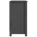 Book Cabinet Grey 50x35x68 cm Solid Wood Pine 821701