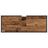 Bathroom Cabinet Old Wood 90 x 33 x 60 cm Engineered Wood 883617