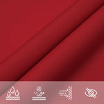 ZNTS Sunshade Sail Oxford Fabric Rectangular 3x5 m Red 135652
