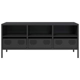 TV Cabinet Black 101.5x39x43.5 cm Cold-rolled Steel 851322