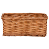 4 Piece Nesting Basket Set Brown Willow 286981