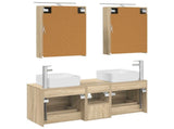 Bathroom Furniture Set 5 pcs Sonoma Oak 3406753