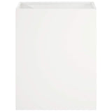 Garden Planter 2 pcs White 40 x 30 x 50 cm Cold-rolled Steel 8005487