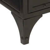 Bathroom Cabinet 40x27x90 cm Iron and Solid Wood Mango 358563