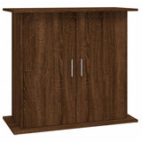 Aquarium Stand Brown Oak 81x36x73 cm Engineered Wood 833606