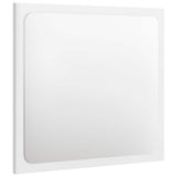 2 Piece Bathroom Furniture Set High Gloss White Engineered Wood 804779