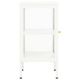 Sideboard 38x35x70 cm Metal and Glass 336062