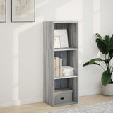 Bookcase Grey Sonoma 40x30x114 cm Engineered Wood 857872