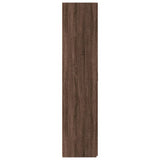 Highboard Brown Oak 70x42.5x185 cm Engineered Wood 3281426