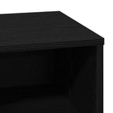Bedside Cabinet with Drawer 2 pcs Black Oak 50 x 34.5 x 50 cm 869581