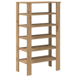 ZNTS Shoe Rack Artisan Oak 61x32x105 cm Engineered Wood 859868