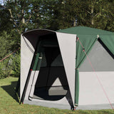 Cabin Tent 6-Person with Roof Green 425 x 396 x 222 cm 42004023