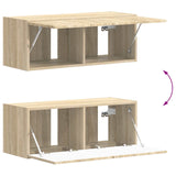 TV Cabinet Set Wall-mounted 6 pcs Sonoma Oak Engineered Wood 3409062