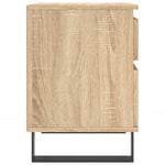 ZNTS Bedside Cabinet Sonoma Oak 40x35x50 cm Engineered Wood 830690