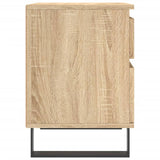 Bedside Cabinet Sonoma Oak 40x35x50 cm Engineered Wood 830690
