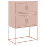 Sideboard Pink 68.5x38.5x107 cm Steel 846483