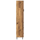 Highboard Old Wood 34.5 x 34 x 180 cm Engineered Wood 3415689