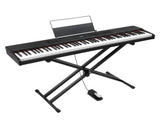 GPPD01-203 88 Key Semi-Weighted Standard Keyboards Digital Piano with Metal Stand, MIDI Bluetooth, 49774231