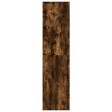 Wardrobe Smoked Oak 100x50x200 cm Engineered Wood 3307769