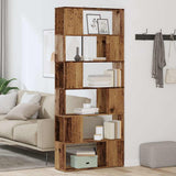 Book Cabinet/Room Divider Old Wood 80x24x186 cm 856736