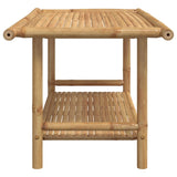 ZNTS Coffee Table 90x50x45 cm Bamboo 366473