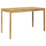 Garden Bar Table White 180 x 88.5 x 105 cm Solid Acacia Wood 901725