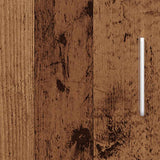 Aquarium Stand Old Wood 121x41x58 cm Engineered Wood 857282